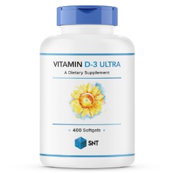 Товары для здоровья, спорта и фитнеса SNT Vitamin D3 Ultra 10 000 IU  (400 softgels)