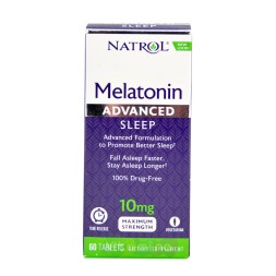Добавки для сна Natrol Melatonin 10 мг  (60 таб)