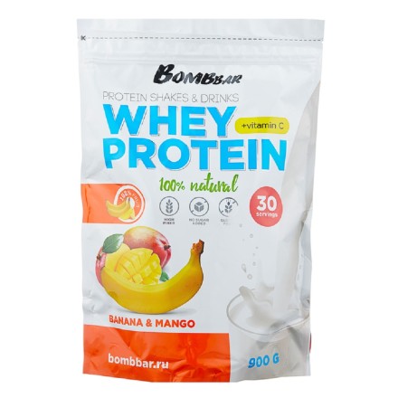 Сывороточный протеин BombBar Whey Protein  (900 г)