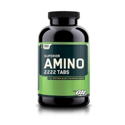 Товары для здоровья, спорта и фитнеса Optimum Nutrition Superior Amino 2222  (160 таб)