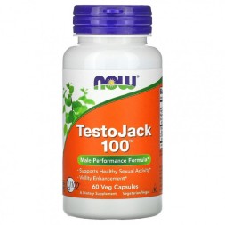 Препараты для повышения тестостерона NOW TestoJack 100  (60c.)