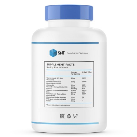 Комплекс витаминов группы B SNT B-50   (120 vcaps)