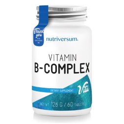 Товары для здоровья, спорта и фитнеса PurePRO (Nutriversum) Vitamin B-complex  (60 таб)