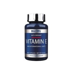 Товары для здоровья, спорта и фитнеса Scitec Vitamin E  (100 капс)