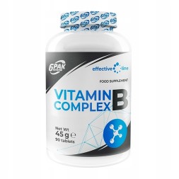 Товары для здоровья, спорта и фитнеса 6PAK Nutrition Vitamin B Complex  (90 таб)