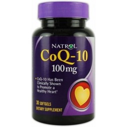 БАДы для мужчин и женщин Natrol CoQ-10 100 мг  (30 капс)