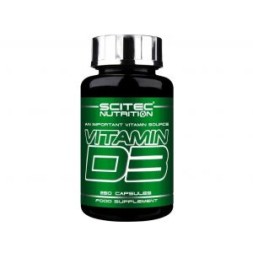 Отдельные витамины Scitec Vitamin D3  (250 капс)