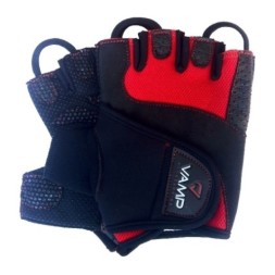 Перчатки для фитнеса и тренировок VAMP RE-560 тренировочные перчатки  (Красный)
