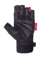 Перчатки для фитнеса и тренировок CHIBA 42146 Iron Plus II   (черные)
