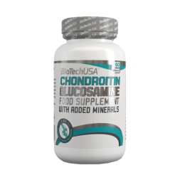 БАДы для мужчин и женщин BioTech USA Chondroitin Glucosamine  (60 капс)