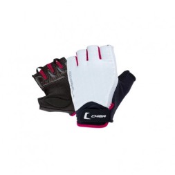 Перчатки для фитнеса и тренировок CHIBA 40956 Lady Air    (Бело-розовые)