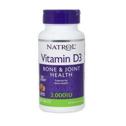 Товары для здоровья, спорта и фитнеса Natrol Vitamin D3 2,000IU  (90 таб)