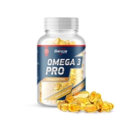Жирные кислоты (Омега жиры) Geneticlab Omega 3 Pro +Vitamin E  (90 капс)