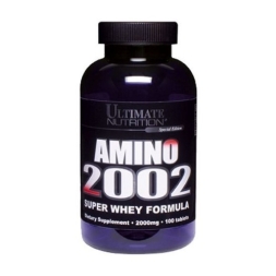 Аминокислотные комплексы Ultimate Nutrition Amino 2002  (100 таб)
