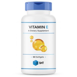 Товары для здоровья, спорта и фитнеса SNT Vitamin E 200IU Mixed Tocopherols  (60 Softgels)