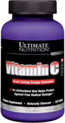 Товары для здоровья, спорта и фитнеса Ultimate Nutrition Vitamin C chewables  (120 таб)