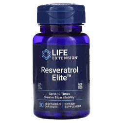 Антиоксиданты  Life Extension Resveratrol Elite 167 mg   (30 vcaps)